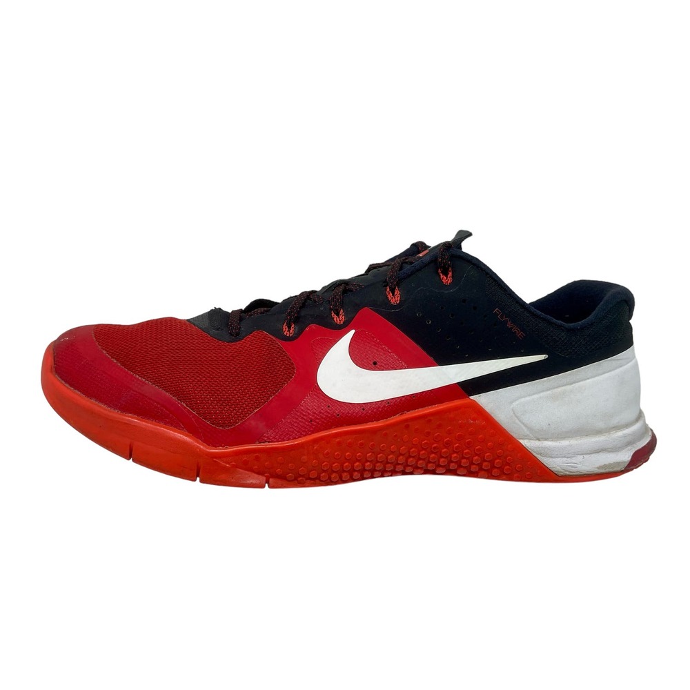Nike Metcon 2 Sneakers Men's Sz 12 University Red 7,0,9:J.8.7